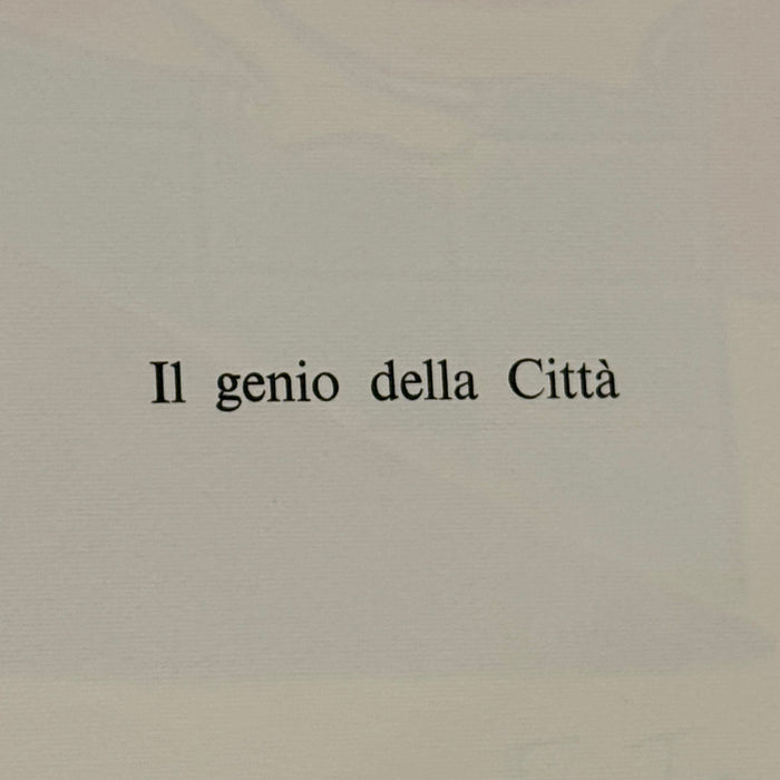 Mario Tozzi – “Il Genio della Città - Le Incompiute - Le Ballerine - Mayvonne” – cartella con 4 litografie – 1979