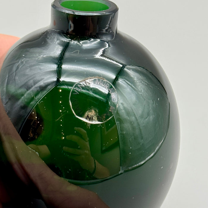 Venini vaso boccetta Alessandro Mendini senza tappo 1992