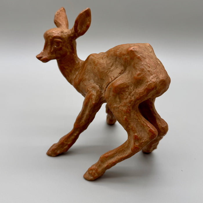Scultura Bambi Disney cerbiatto Zaccagnini 1950 ca