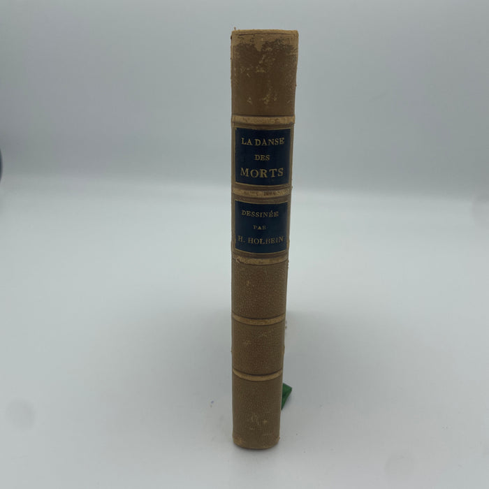 Libro "La Danse des Morts" Par Hans Holbein Paris completo delle tavole 1842