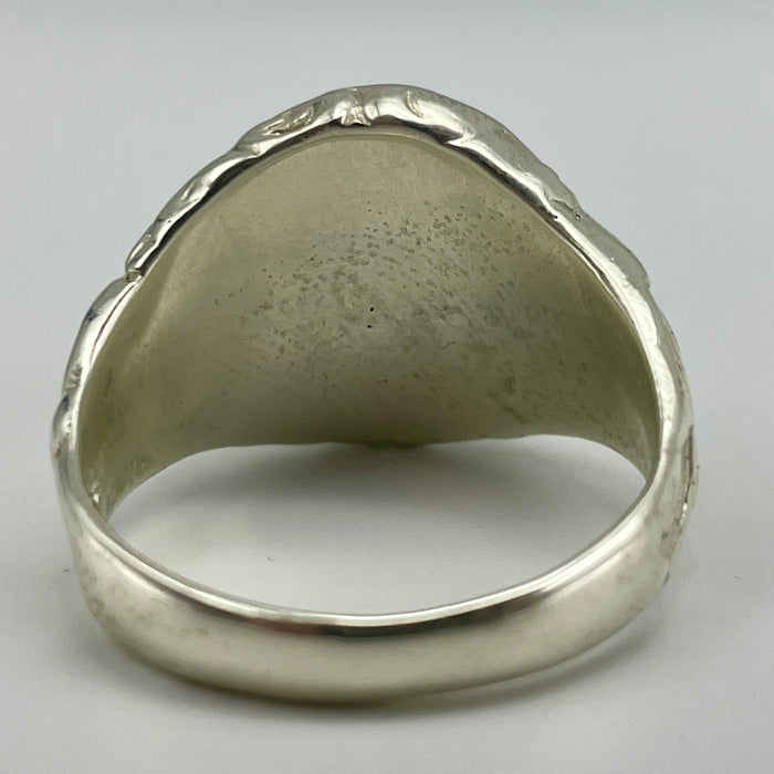 Anello corniola ovale montatura argento 925 Italia 2020 ca