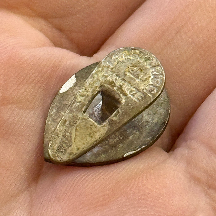 Distintivo Contrada della Chiocciola Palio Siena ordinario smaltato 1950 ca