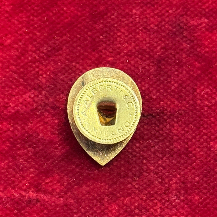 Distintivo Contrada della Tartuca Palio Siena ordinario smaltato 1960