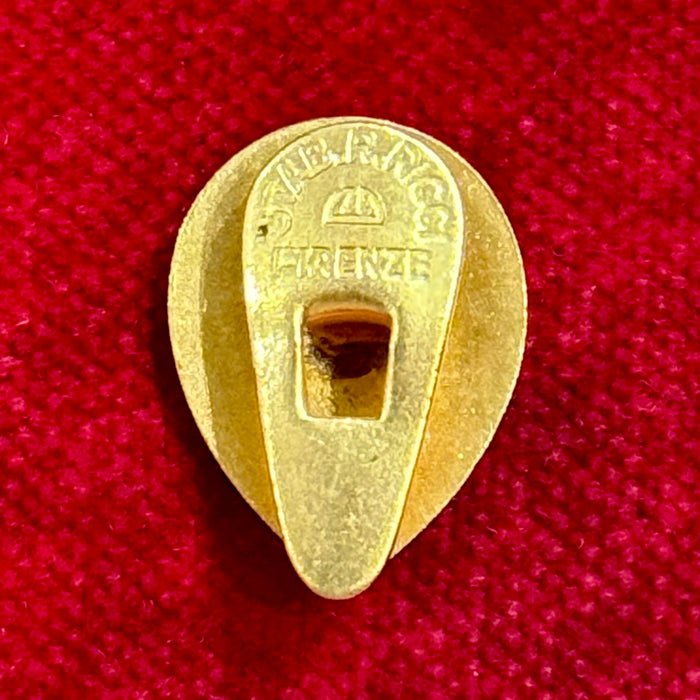 Distintivo Nobile Contrada dell' Aquila Palio Siena ordinario smaltato 1940 ca