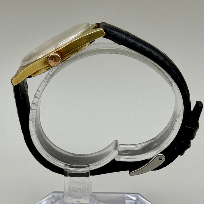 Omega Genève ref. 135.041 orologio carica manuale cal. 601 placcato oro 1969