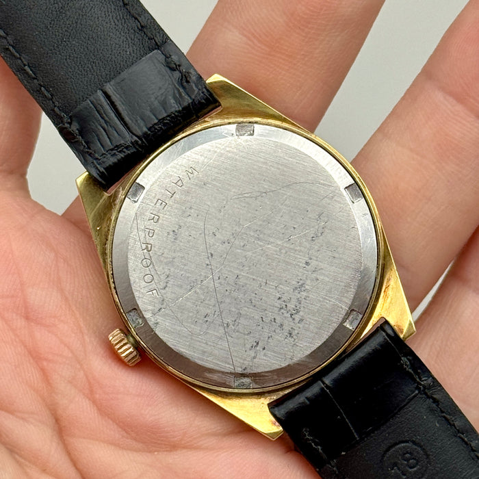 Omega Genève ref. 135.041 orologio carica manuale cal. 601 placcato oro 1969