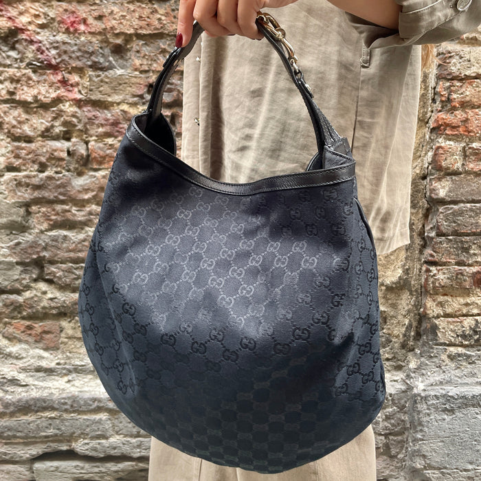 Borsa Gucci in tela monogram nera 2020 ca