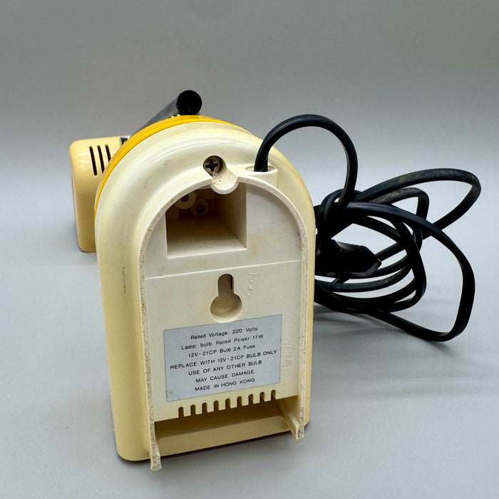 Lampada Eichhoff Fagerhults telescopica da tavolo vintage design giallo 1970 ca