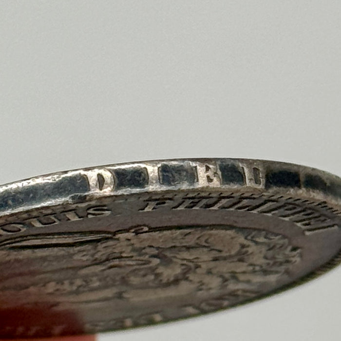 5 Francs moneta argento Louis Philippe I Francia 1838