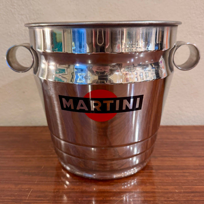 Martini cestello del ghiaccio in acciaio Italia 1980 ca