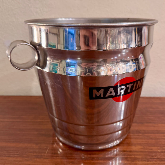 Martini cestello del ghiaccio in acciaio Italia 1980 ca
