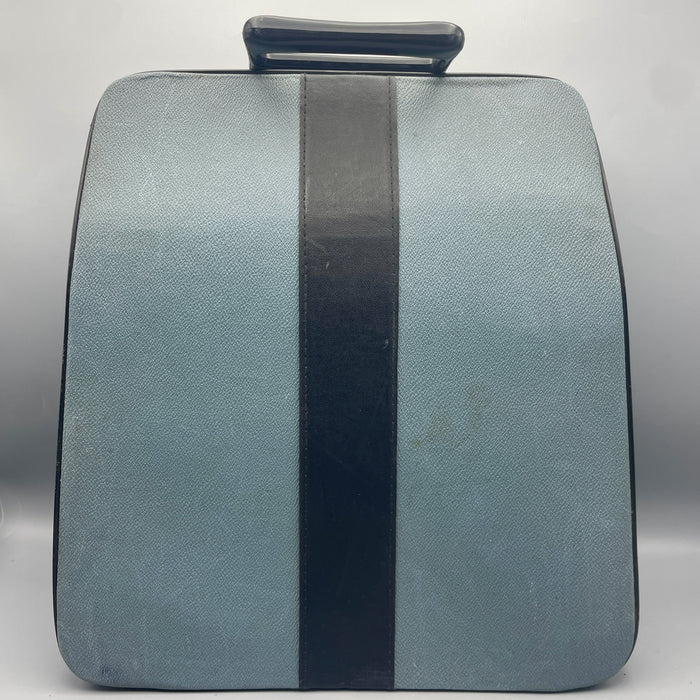 Olivetti Lettera 32 funzionante macchina scrivere con custodia rigida colore azzurro 1970 ca