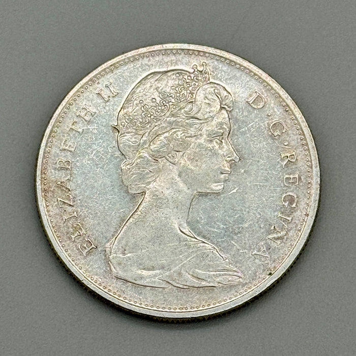 1 Dollar moneta argento Elisabetta II Canada 1965