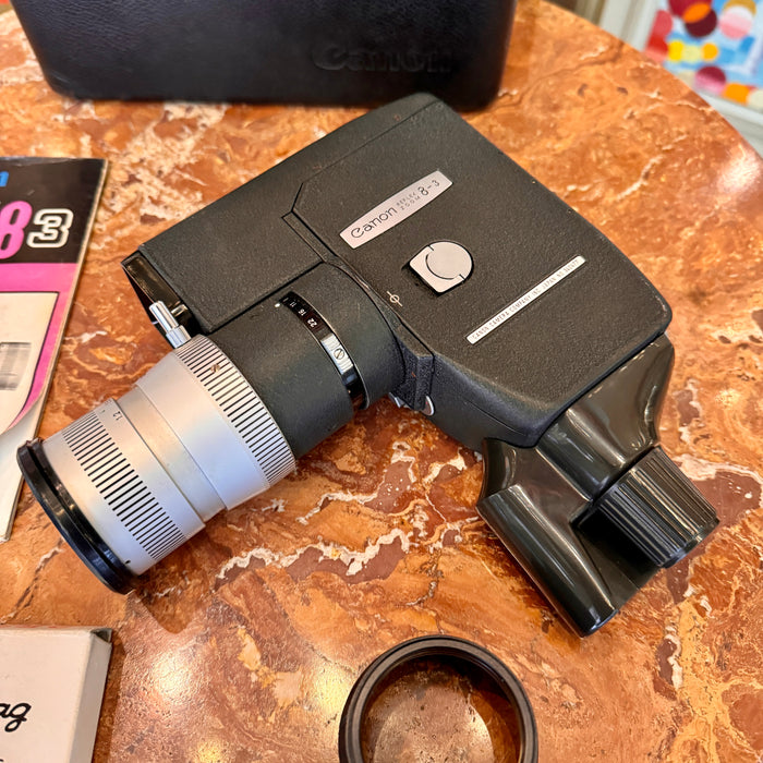 Canon Reflex Zoom 8 3 macchina cinepresa 8mm completa funzionante 1970 ca