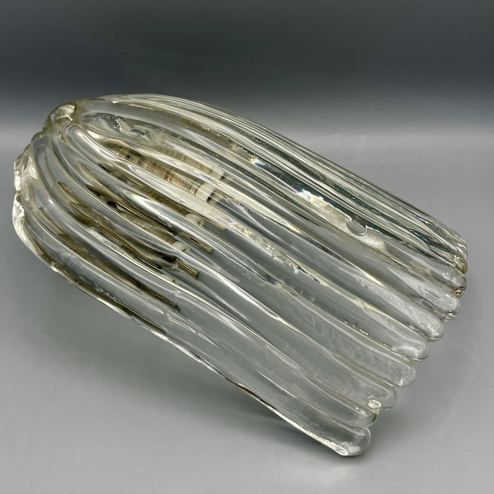 Applique vetro Murano sommerso Art Deco originale 1930 ca