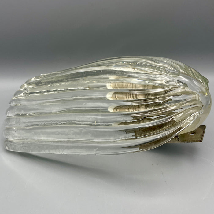 Applique vetro Murano sommerso Art Deco originale 1930 ca
