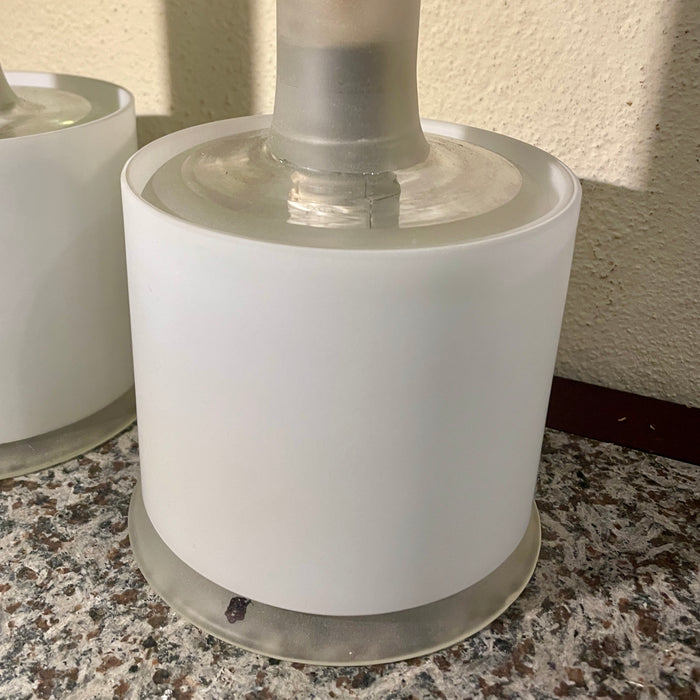 Coppia applique "Canna" Fontana Arte design Piero Castiglioni Roberto Menghi 2000 ca