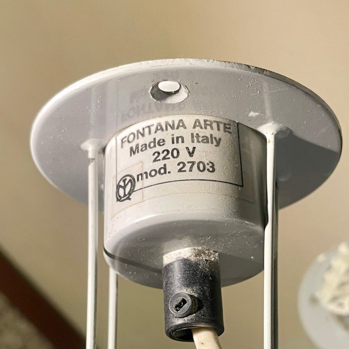 Coppia applique "Canna" Fontana Arte design Piero Castiglioni Roberto Menghi 2000 ca