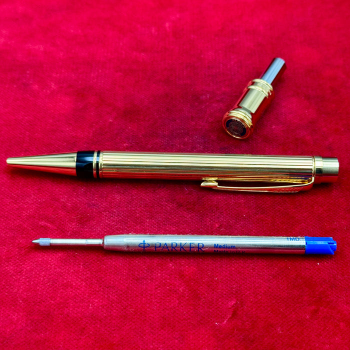 Parker Duofold penna roller oro full set 2000 ca
