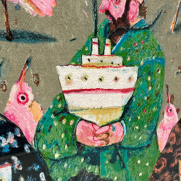 Antonio Possenti – “Pesca miracolosa” – serigrafia su carta 96/120 - 1990 ca