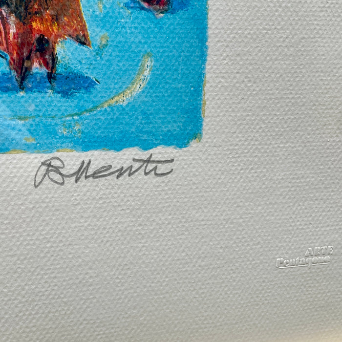 Antonio Possenti – “Pesca miracolosa” – serigrafia su carta 96/120 - 1990 ca