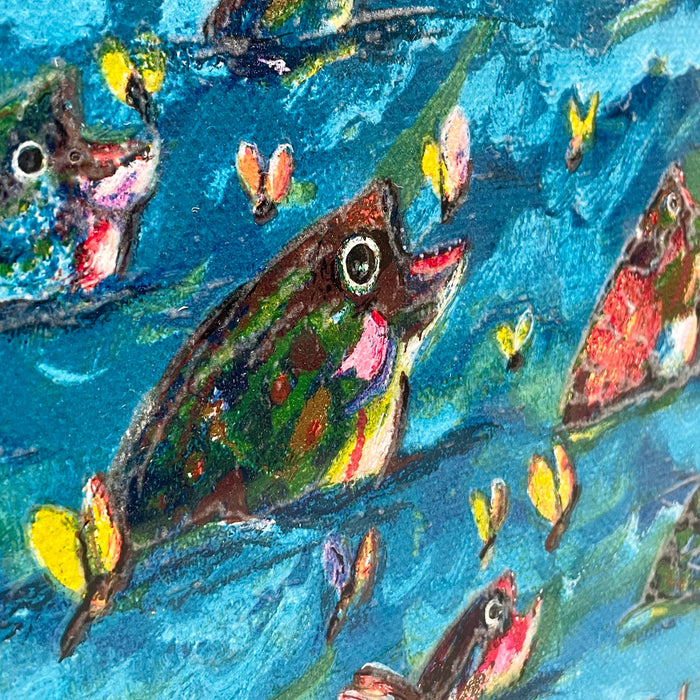 Antonio Possenti – “Pesca miracolosa” – serigrafia su carta 96/120 - 1990 ca