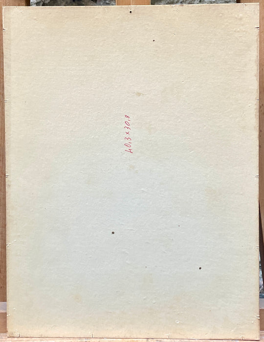 Insegna Red Star Bock Biere birra cartonata Savoye Godin Lille Francia 1940 Ca