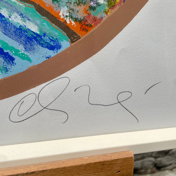 Luca Alinari – “Paesaggio” – serigrafia su carta p.a. - 1999