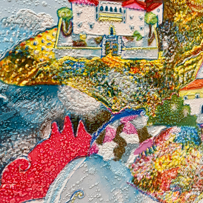 Luca Alinari – “L'altro io del suo io” – serigrafia polimaterica su cartone 56/200 - 2003