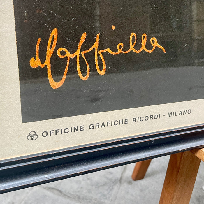 Manifesto Campari Spiritello Leonetto Cappiello Grafiche Ricordi Milano 1950