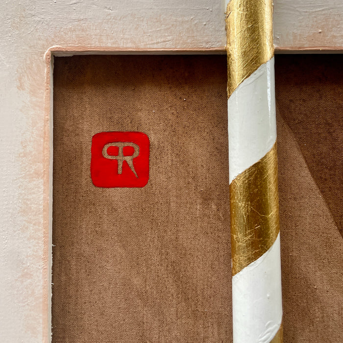 Rita Petti – “La Giostra” - tecnica mista su tavola - 2025