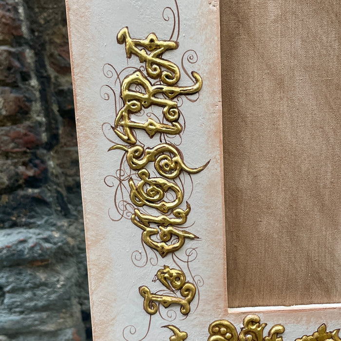 Rita Petti – “La Giostra” - tecnica mista su tavola - 2025