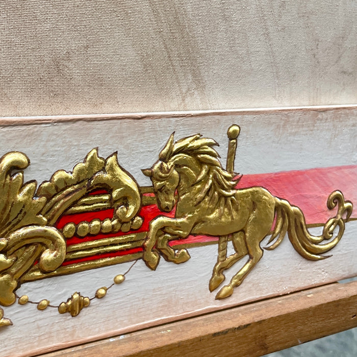 Rita Petti – “La Giostra” - tecnica mista su tavola - 2025