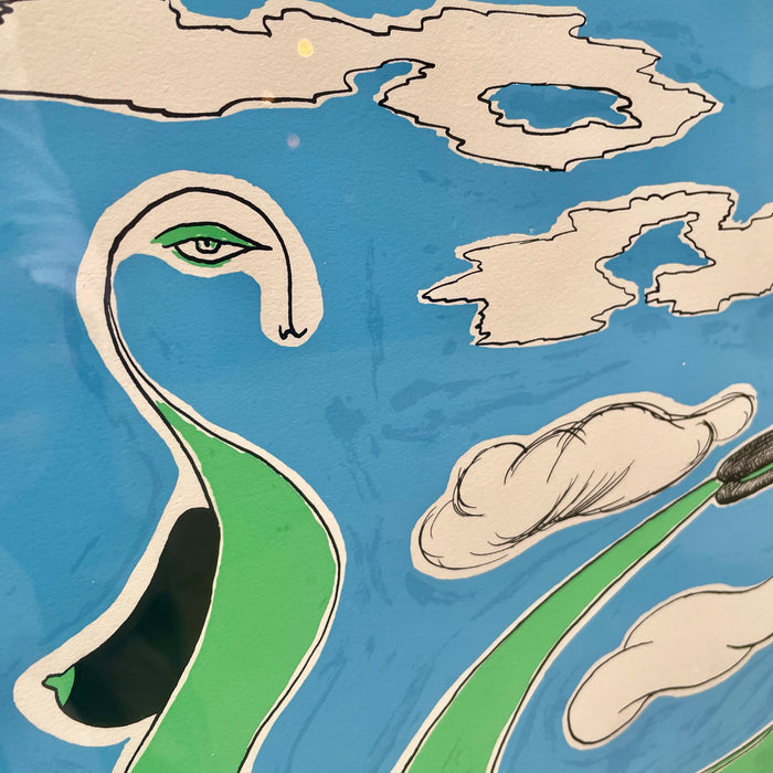 Maurice Henry - "Senza titolo" - litografia su carta p.d.a. - 1970 ca