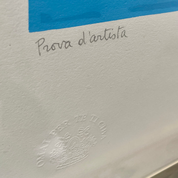 Maurice Henry - "Senza titolo" - litografia su carta p.d.a. - 1970 ca