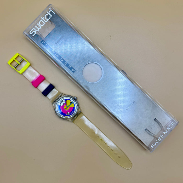 Swatch "Happy Wheels" SAK 109 orologio automatico 36 mm Swiss 1993