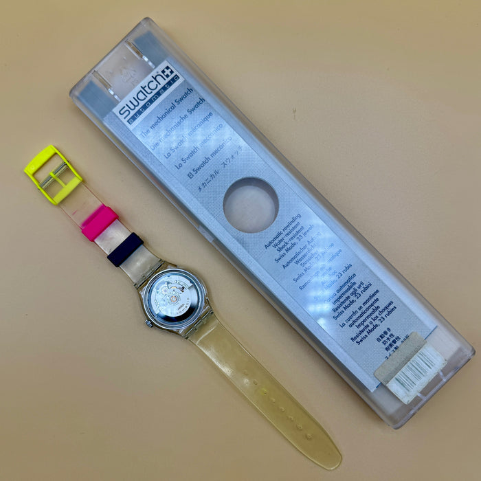 Swatch "Happy Wheels" SAK 109 orologio automatico 36 mm Swiss 1993