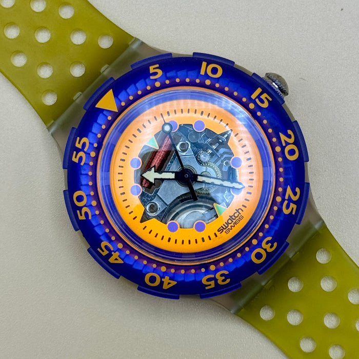 Swatch "Scuba Hyppocampus" SDK 103 orologio quarzo 38 mm Swiss 1991