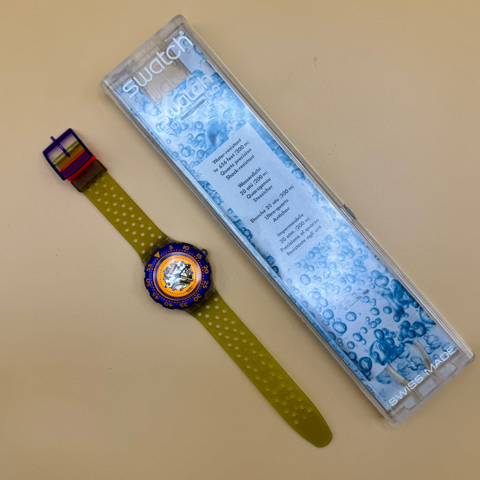 Swatch "Scuba Hyppocampus" SDK 103 orologio quarzo 38 mm Swiss 1991