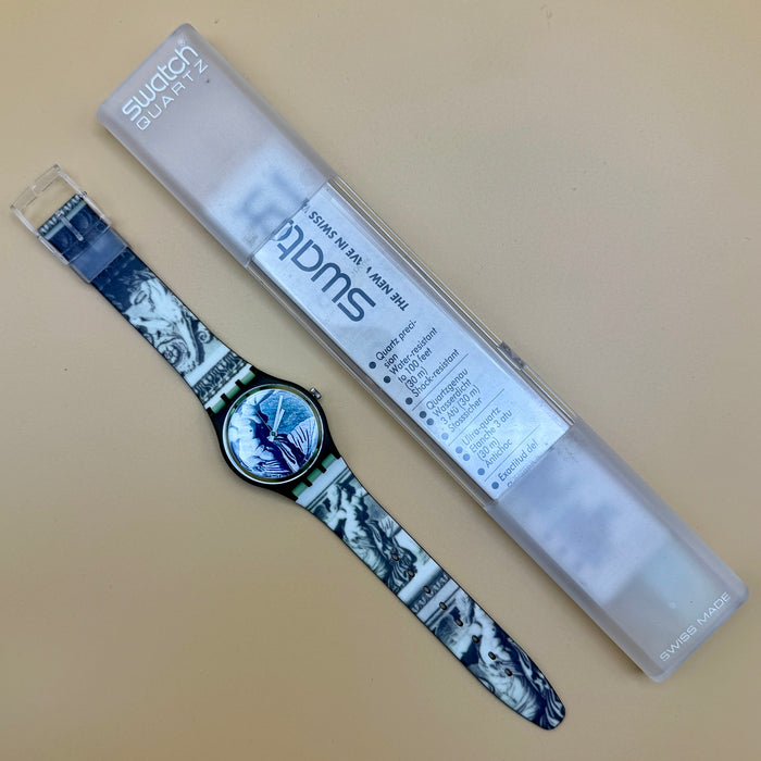 Swatch "Cupydus" GG112 orologio quarzo 34 mm Swiss 1991