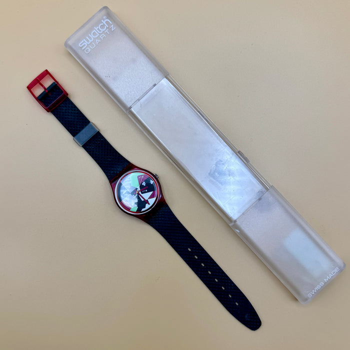 Swatch "Hot Rap" GR113 orologio quarzo 34 mm Swiss 1991