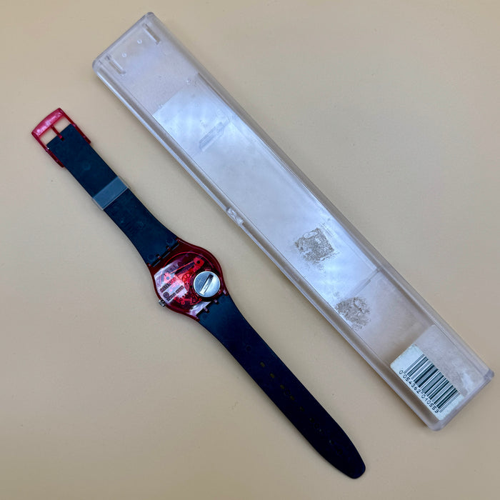 Swatch "Hot Rap" GR113 orologio quarzo 34 mm Swiss 1991