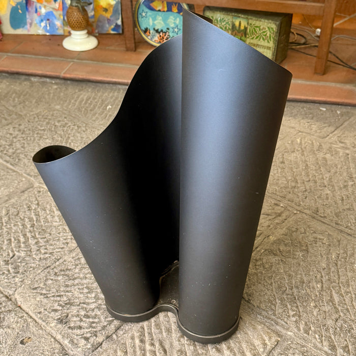 Narciso Tonin portaombrelli nero design Davide Bozzini metallo 2020 ca