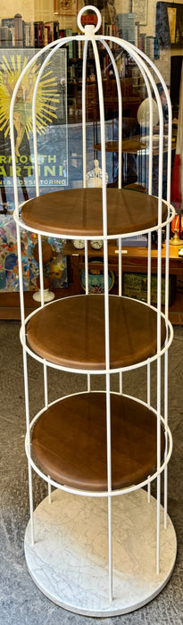 Tweet Tonin libreria bianca marmo Carrara design modello alto 3 ripiani 2020 ca