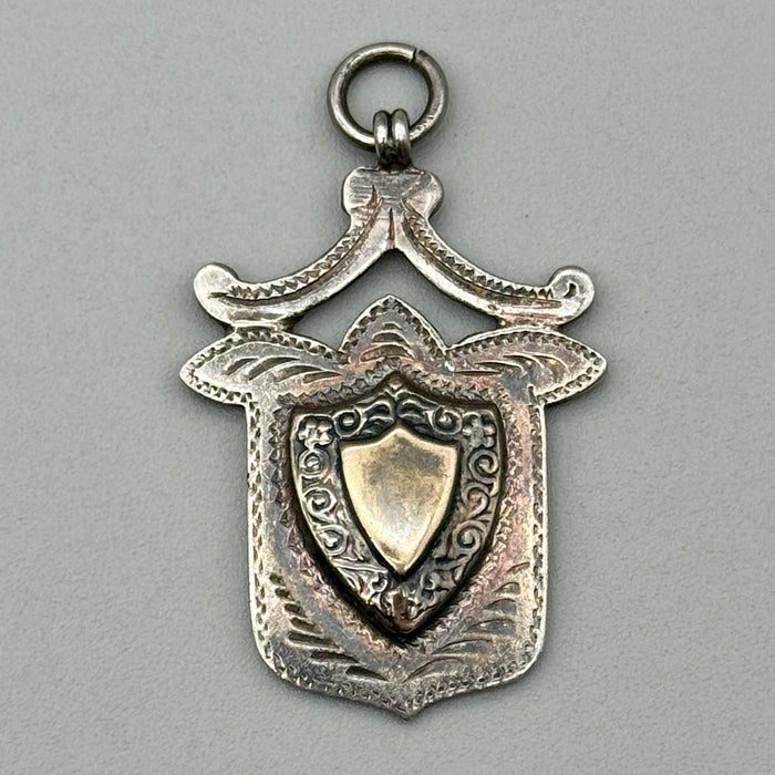 Medaglia da orologio argento sterling Watch Fob J.D. & Co. 1920 ca