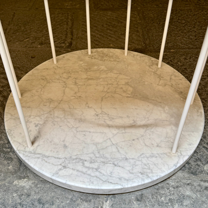 Tweet Tonin libreria bianca marmo Carrara design modello alto 3 ripiani 2020 ca