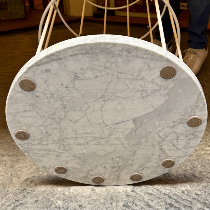 Tweet Tonin libreria bianca marmo Carrara design modello alto 3 ripiani 2020 ca