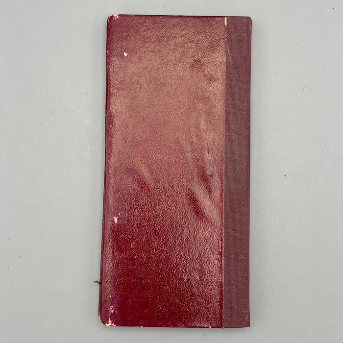 Super Simplex calcolatrice portatile meccanica con pennino e custodia 1940 ca