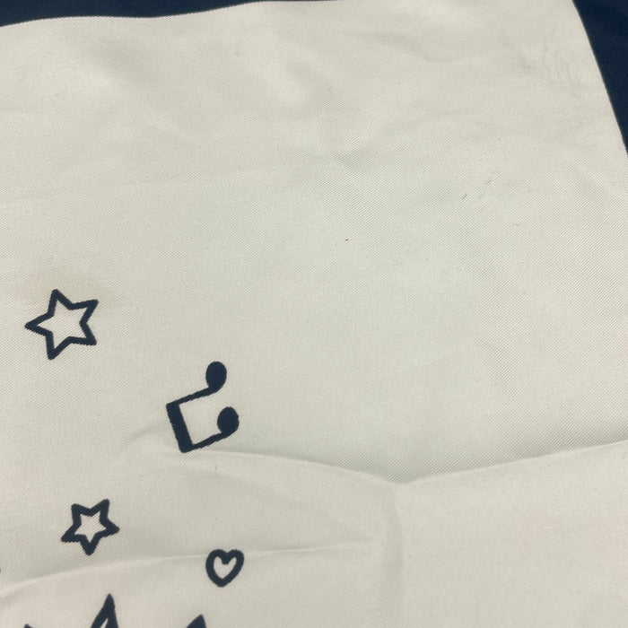 Love Moschino foulard sciarpa multicolore concerto musica 2010 ca