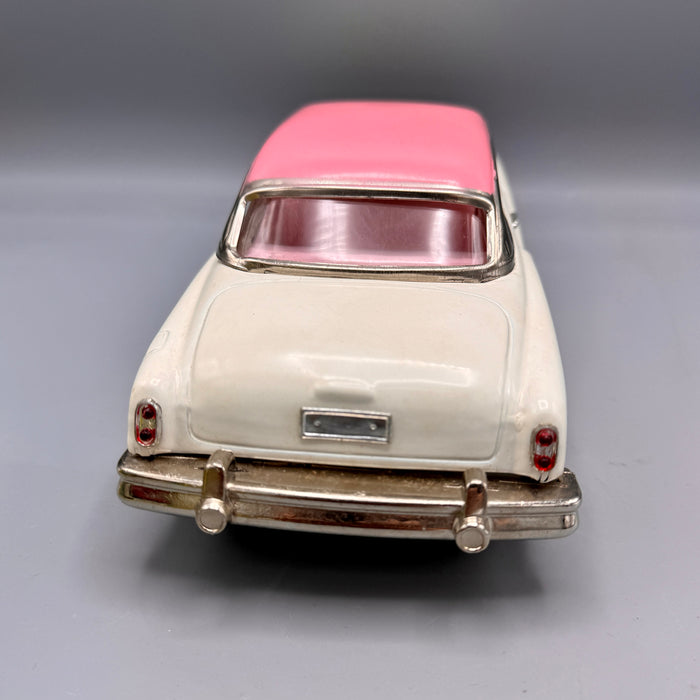Gioco latta MF 322 Buick Roadmaster Sedan bianca rosa frizione 1960 ca